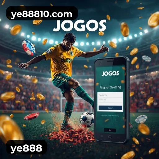 Aplicativo móvel ye888 para iOS e Android